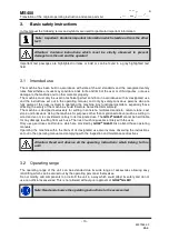 Preview for 10 page of GÖLZ MS 400 Original Operating Instructions And Spare Parts List