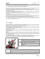 Preview for 16 page of Golz FS 175 Translation Of The Original Operating Instructions