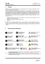 Preview for 4 page of Golz FS 190 Operating Instructions Manual