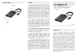 GoMax Electronics CV-5005ZG-PT User Manual предпросмотр