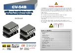 Preview for 1 page of GoMax Electronics CV-54B User Manual