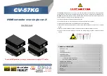 GoMax Electronics CV-57KG Series User Manual preview