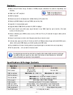 Preview for 4 page of GoMax Electronics MA-5188C User Manual