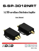 Предварительный просмотр 1 страницы GoMax Electronics S-SP-3012NRT User Manual