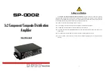 Предварительный просмотр 1 страницы GoMax Electronics SP-0002 User Manual