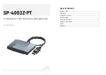 GoMax Electronics SP-4003Z-PT User Manual preview