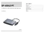 Preview for 1 page of GoMax Electronics SP-4004Z-PT User Manual