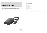 GoMax Electronics SP-4052Z-PT User Manual preview