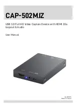 Предварительный просмотр 1 страницы Gomax CAP-502MJZ User Manual