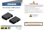 Gomax CV-915 User Manual preview