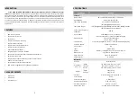 Preview for 2 page of Gomax MT-305A User Manual