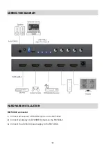 Предварительный просмотр 6 страницы Gomax MX-5004V User Manual