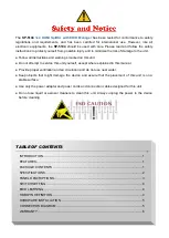 Preview for 2 page of Gomax SP-5104 User Manual