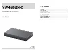 Gomax VW-1404ZH-C User Manual предпросмотр