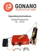 GONANO IG-101D Operating Instructions Manual предпросмотр