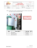 Предварительный просмотр 9 страницы Gonet Systems GoBeam-8000 Assembly Instruction Manual