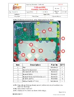 Предварительный просмотр 12 страницы Gonet Systems GoBeam-8000 Assembly Instruction Manual