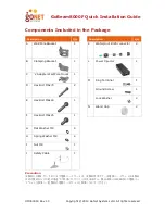 Preview for 1 page of GoNet GB8000F Quick Installation Manual