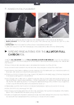 Preview for 16 page of Gong ALLVATOR FULL CARBON User Manual