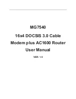 Preview for 1 page of Gongjin Electronics MG7540 User Manual