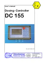 Предварительный просмотр 1 страницы Gonnheimer Elektronic DC 155 User Manual