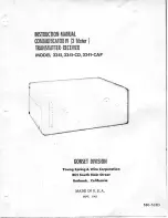 Gonset 3341 Instruction Manual preview