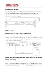 Preview for 13 page of GONSIN DCS-3024 User Manual