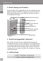 Предварительный просмотр 4 страницы Goobay 31961 User Manual