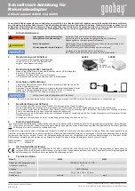 Preview for 1 page of Goobay 44008 Quick Start Manual