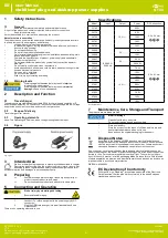 Preview for 2 page of Goobay 53782 User Manual