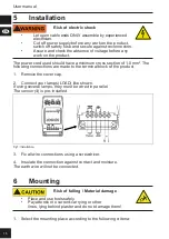 Предварительный просмотр 14 страницы Goobay 71365 User Manual