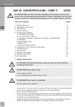 Preview for 14 page of Goobay AVS 48 User Manual