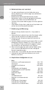 Preview for 4 page of Goobay MS 6610 LUXMETER Manual