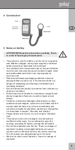 Preview for 9 page of Goobay MS 6610 LUXMETER Manual