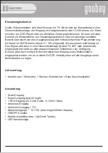 Preview for 3 page of Goobay SAT MOD HF-3000 Instruction