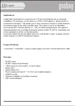 Preview for 7 page of Goobay SAT MOD HF-3000 Instruction