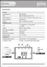 Preview for 8 page of Goobay SAT MOD HF-3000 Instruction