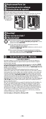 Preview for 15 page of Good Earth Lighting G9163-BKX-I Manual