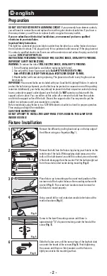 Preview for 2 page of Good Earth Lighting G9318P-T8-WHI Quick Start Manual