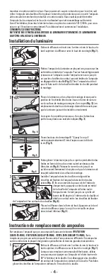 Preview for 4 page of Good Earth Lighting G9318P-T8-WHI Quick Start Manual