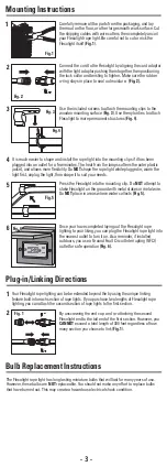 Preview for 3 page of Good Earth Lighting G9506-CLR-I Quick Start Manual