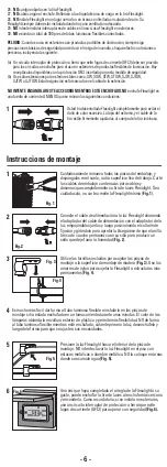 Preview for 6 page of Good Earth Lighting G9506-CLR-I Quick Start Manual