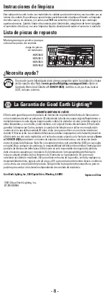 Preview for 8 page of Good Earth Lighting G9506-CLR-I Quick Start Manual