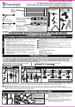 Preview for 1 page of Good Earth Lighting GL1325-WHT-24LF1-G Manual