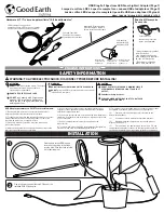 Good Earth Lighting GL1348-WHG-03LF0-G Quick Start Manual preview