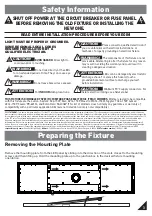 Preview for 3 page of Good Earth Lighting Haddow FP1336-SEO-51LFC-G Manual