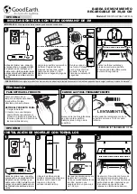 Preview for 4 page of Good Earth Lighting RE1250-WHG-12LFR-G Quick Start Manual