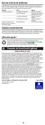 Предварительный просмотр 8 страницы Good Earth Lighting UC1043-WHG-18T81-G To Begin