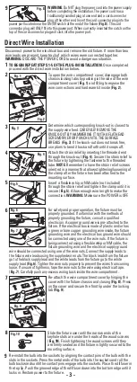 Preview for 3 page of Good Earth Lighting UC1046-WH1-12T51-G Quick Start Manual