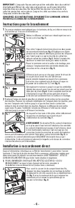 Preview for 6 page of Good Earth Lighting UC1046-WH1-12T51-G Quick Start Manual